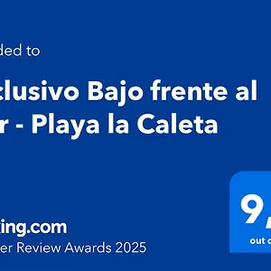 Exclusivo Bajo Frente Al Mar - Playa La Caleta Apartment